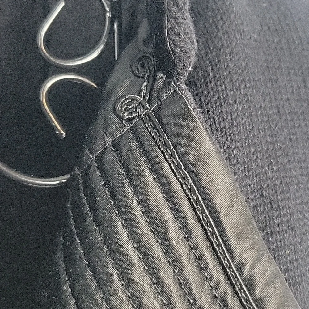 Lauren Ralph Lauren Black Knit Peacock‎ Gold Buttons Jacket Large